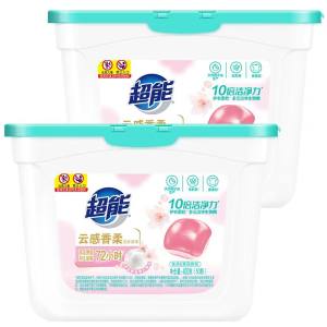 超能洗衣凝珠100颗(两盒装)